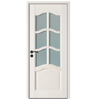 Indvendig trædør med glas BestImp 013-68-E, venstre/højre, 68×203 cm