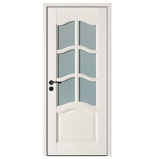 Indvendig trædør med glas BestImp 013-88-E, venstre/højre, 88×203 cm