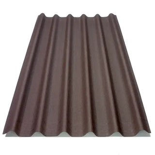 Bølgeplade i bitumen Onduline Easyfix – Rød / Brun – 38 × 810 × 2000 mm