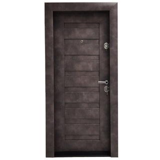 Metaldør til lejlighedsindgang Arta Door Arhitect 408, venstrehængt, 88×201 cm