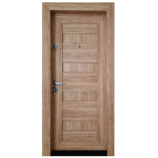 Metaldør til lejlighedsindgang Arta Door Arhitect PVC 409, højrehængt SN 021, 88×201 cm
