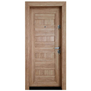 Metaldør til lejlighedsindgang Arta Door Arhitect PVC 409, venstrehængt SN 021, 88×201 cm