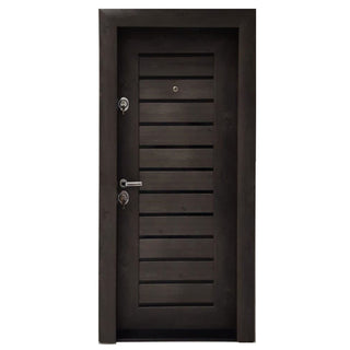 Indgangsdør i metal, Arta Door Arhitect PVC 416, højre, 88 × 201 cm