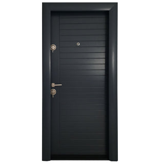 Indgangsdør i metal, Arta Door Modern PVC 370, højre, 88 × 201 cm