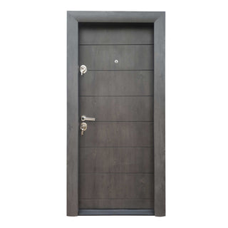 Indgangsdør i metal, Arta Door Modern PVC 338, højre, 88 × 201 cm