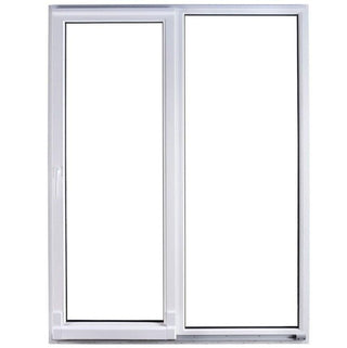 PVC-terrassedør/altandør med termorude, hæve-skydedør, 5 kamre, venstre, PVC-tærskel, 200 × 210 cm