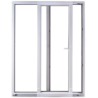 PVC-terrassedør/altandør med termorude, hæve-skydedør, 5 kamre, højre, PVC-tærskel, 160 × 210 cm