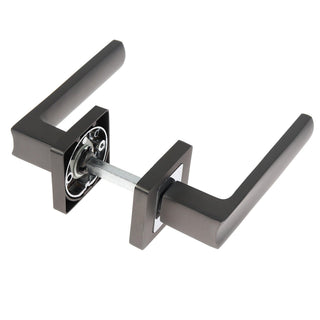 Dørgreb med firkantet rosette til indvendig dør, Eureka Gato BB K RS54, zamak, 135×54 mm