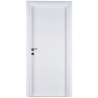 Cellekonstrueret indendørsdør Clasic, Megadoor, venstre/højre, perlehvid, 87×202 cm