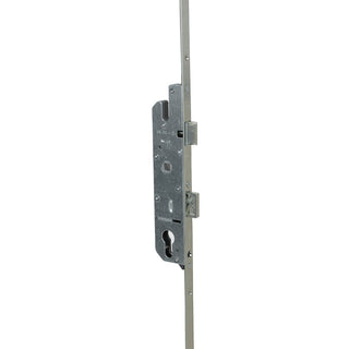 Indbygget dørlås med 5-punkts multilåsning til PVC-døre, Vhs, 25×85 mm