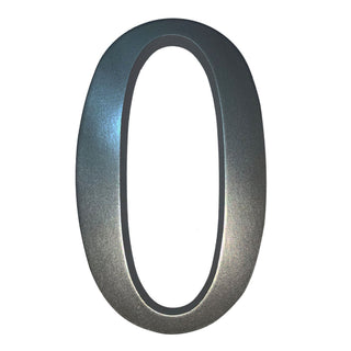 Husnummer 0, Sartpol, aluminium, udendørs, 20×13 cm