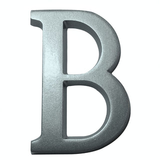 Husbogstav B, Sartpol, aluminium, 10×7 cm