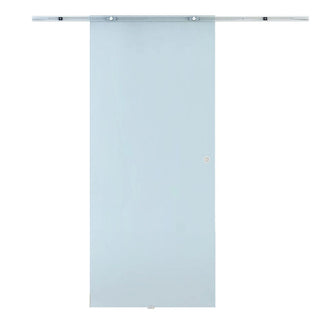 Interiørdør, skydedør, TS120, Unic Spot RO, hærdet glas, 85 × 205 cm