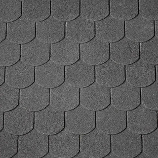 Bituminøse Shingles Tagpap – Onduline Bardoline, Sort (3 m² pr. pakke)