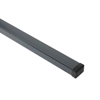 Soft Hegnspæl 60x40 mm Antracit – Galvaniseret & Pulverlakeret