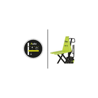 Elektrisk sakseløfter med vægt HX10E, 1185 x 565 mm, 1 T