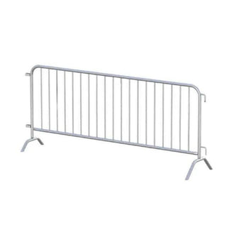 Deco Events – Mobilt hegnspanel i galvaniseret stål, 2500 x 1100 mm