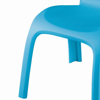 Børnestol i plastik, 43x39x53 cm, Blå