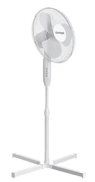Fodventilator Concept VS5023, 3 hastighedsniveauer, 40cm, 40w, Hvid