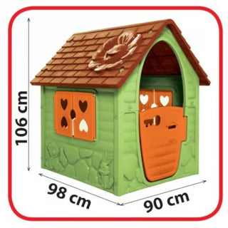 Dohany My First Playhouse – legehus til børn i plast, indendørs & udendørs