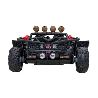 Elektrisk buggy til børn NOVOKIDS Maverick Racer S UTV – 24V, 2 sæder, fjernbetjening, offroad, max 50 kg, sort