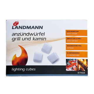 Terninger til optænding af bål/grill, Landmann, 32 stk