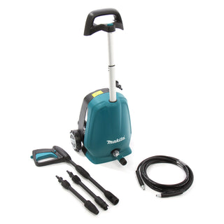 Højtryksrenser, Makita HW102, 1300 W, 100 bar, 360 l/t, slange 5 m