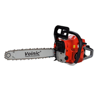 Motorsav Voinic 52 CC, med en sværdlængde på 40 cm, 2,2 kW, 3 HK, vejer 7,5 kg