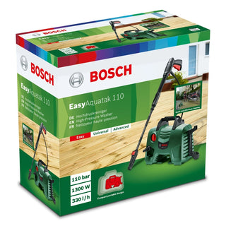 Højtryksrenser, Bosch Easy Aquatak 110, 1300 W, 110 bar, 330 l/t, slange 3 m