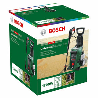 Højtryksrenser, Bosch Aquatak 130, 1700 W, 130 bar, 380 l/t, slange 6 m