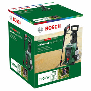 Højtryksrenser, Bosch Aquatak 135, 1900 W, 135 bar, 410 l/t, slange 7 m