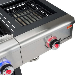 Gasgrill, Landmann Triton 3.1 Max, 4 brændere, 14 kW, Stål, 65 x 44 cm