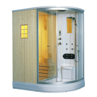 Sauna med stenovn og brusekabine ANS-529