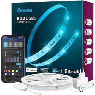 Bande LED RGB Govee H615A, musiksynkronisering, farvet lys, 5m