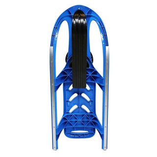 Børneslæde  – plast, blå, 102 x 40 x 45 cm, fra 3 år