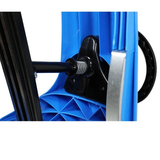 Børneslæde  – plast, blå, 102 x 40 x 45 cm, fra 3 år