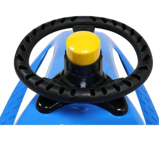 Børneslæde  – plast, blå, 102 x 40 x 45 cm, fra 3 år