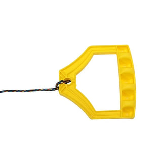 Børneslæde Ibseal – rød plast, 86 x 46 cm, let og stabil, fra 3 år