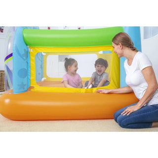 Bestway 52441 oppustelig hoppeborg – 175 x 173 x 130 cm, multicolor