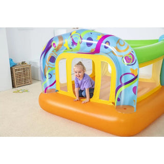 Bestway 52441 oppustelig hoppeborg – 175 x 173 x 130 cm, multicolor