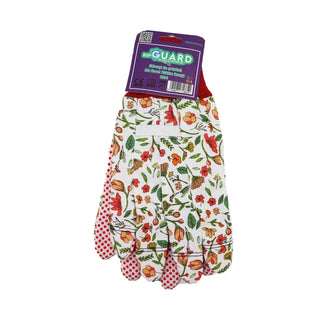 Havehandsker BSP Guard, Bomuld og PVC, Hvid, Str. M