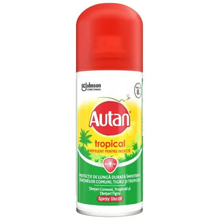 Kropsspray mod insekter Autan Tropical, 100 ml