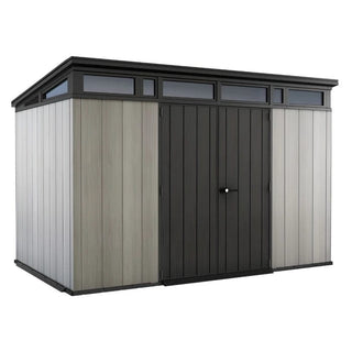 Keter Artisan Redskabsskur – 218 / 277 / 342 cm | Dobbelt dør | Duotech™ plast | Grå