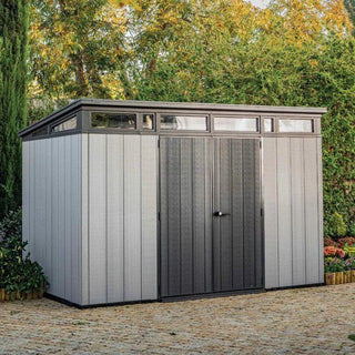 Keter Artisan Redskabsskur – 218 / 277 / 342 cm | Dobbelt dør | Duotech™ plast | Grå