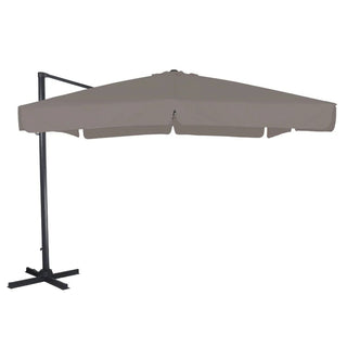 Parasol Havana Grandio Mob, Firkantet, Metal, Grå, 300x300 cm