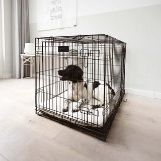 Transportbur til Hund Str. M – 77x54x60 cm – Sammenklappeligt Metalbur