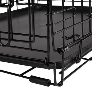 Transportbur til Hund Str. M – 77x54x60 cm – Sammenklappeligt Metalbur