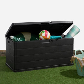 Hyndeboks 340 L – Alpha, antracit, plast, 118x57x59 cm