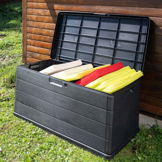 Hyndeboks 340 L – Alpha, antracit, plast, 118x57x59 cm