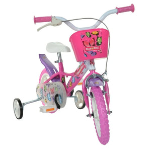 Bimbo Bike 12" Børnecykel – Hvid/Rosa | 3–5 år